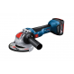 BOSCH GWX 18V-10 kampinis šlifuoklis SOLO L-Boxx